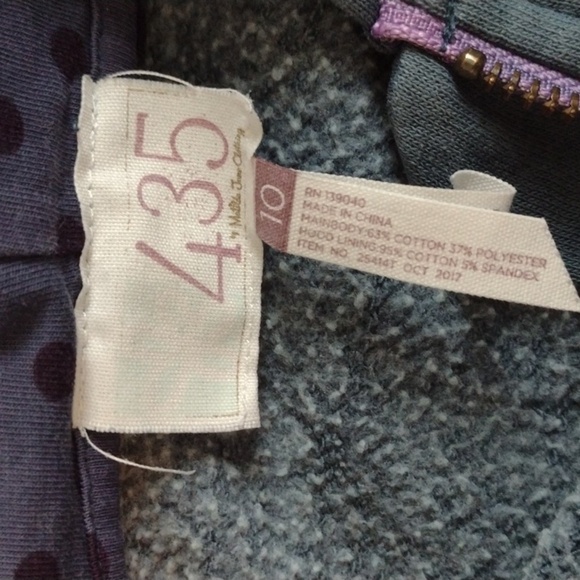 Matilda Jane Tween 435 Camp MJC My Compass Hoodie Zip Vest Blue Ruffle Size 10 - Picture 7 of 8